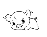 Dibujo de Bébé cochon