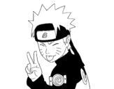 <span class='hidden-xs'>Coloriage de </span>Naruto tirant la langue à colorier
